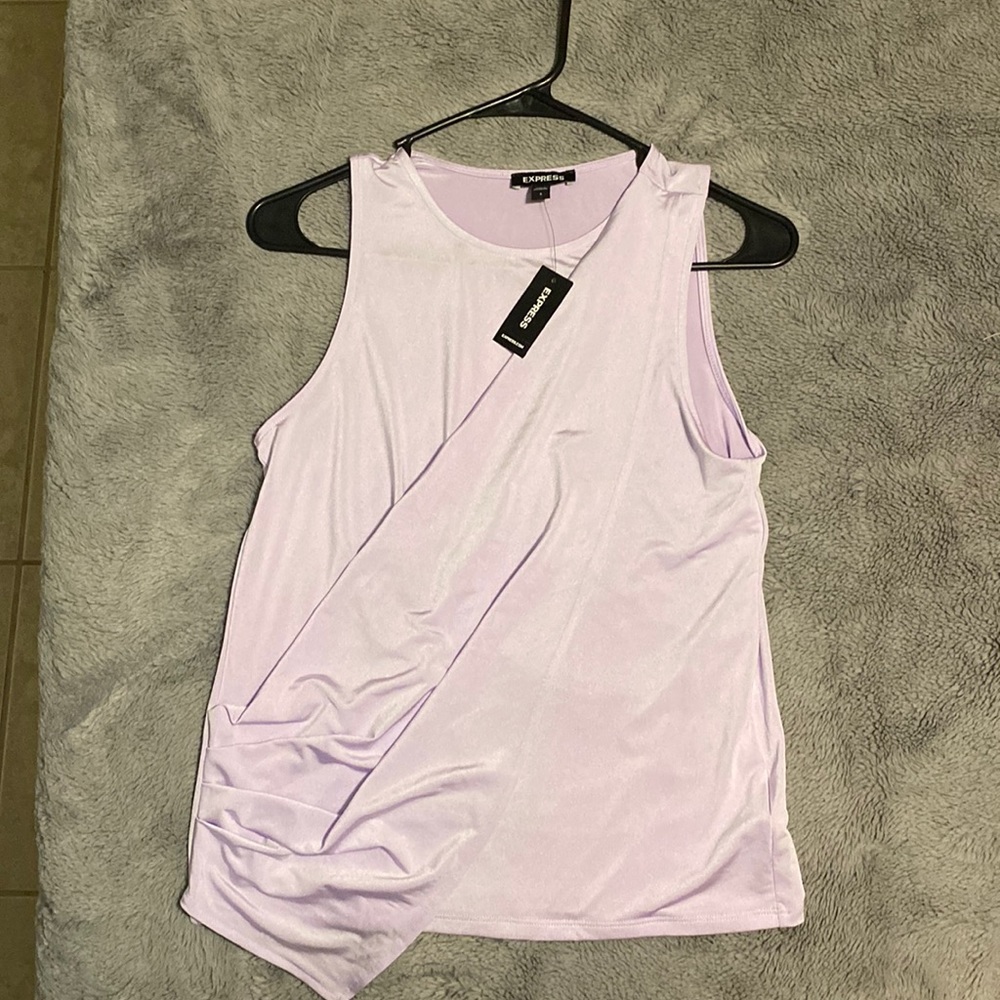 Express lavender small blouse